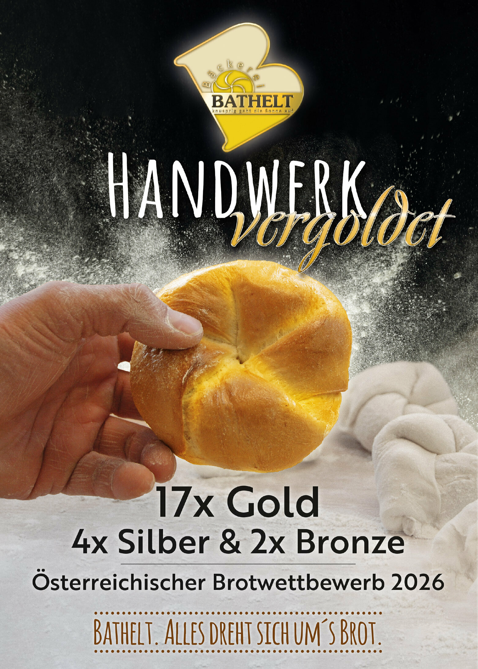 17x Gold beim Brotwettbewerb 2026